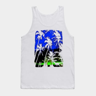 Abstract Jurrassic Palm Park Trees Prank Gag Funny LOL Graphics Tank Top
